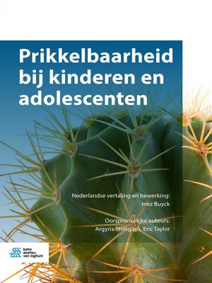 cover image of Prikkelbaarheid bij kinderen en adolescenten